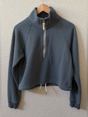 Vuori Women’s XS Sedona Half Zip Pullover VW274 Teal Blue